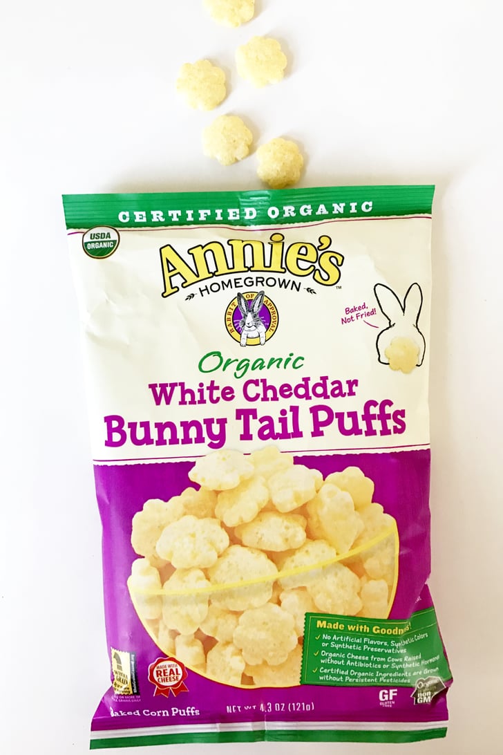 Annie's Organic White Cheddar Bunny Tail Puffs Best New Snacks 2017