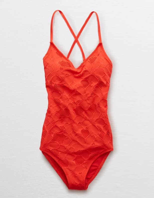 Aerie strappy one piece swimsuit new arrivals