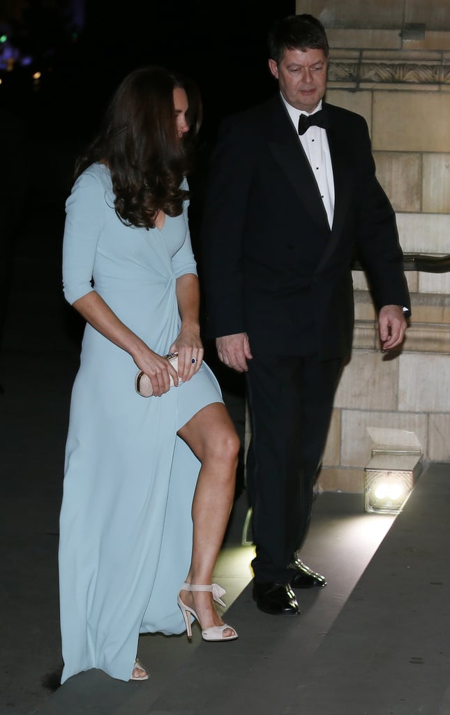 Pregnant Kate Middleton at the Natural History Museum 2014