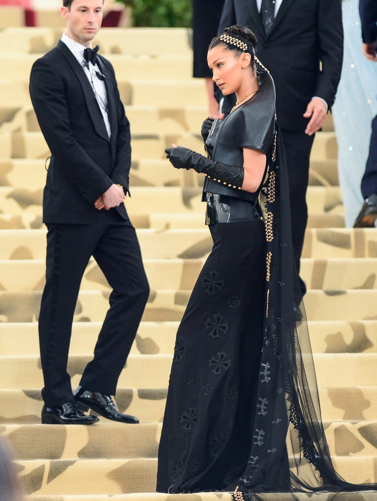 Bella Hadid's Chromes Heart Met Gala Dress 2018