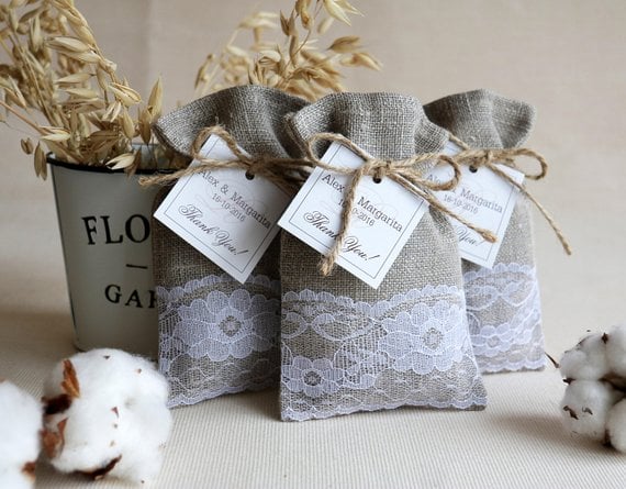 Rustic Wedding Bags
