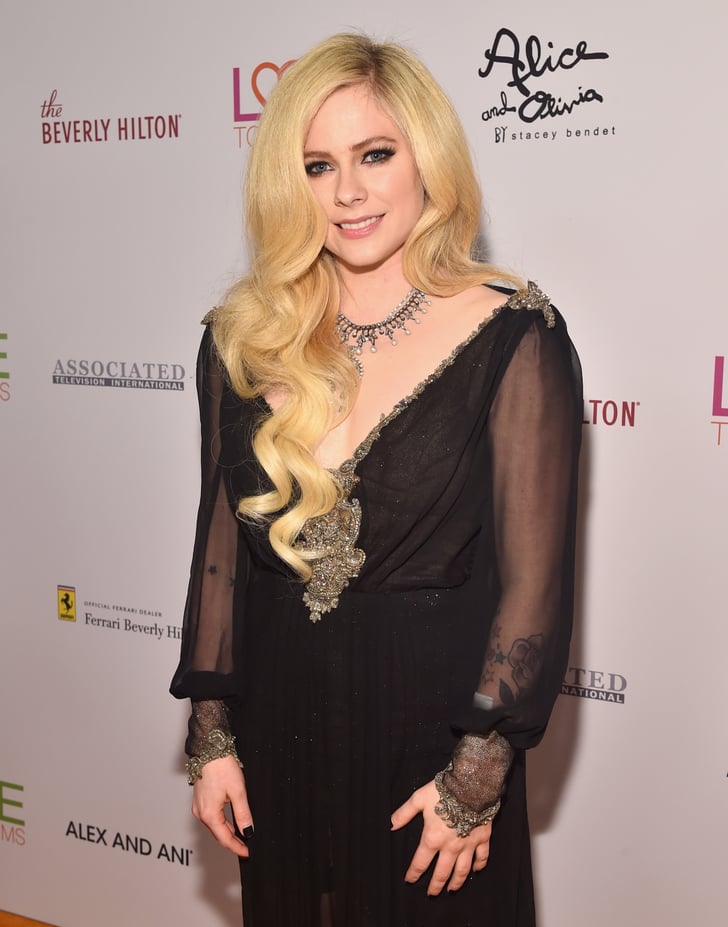 Avril Lavigne at Race to Erase MS Gala April 2018 | POPSUGAR Celebrity