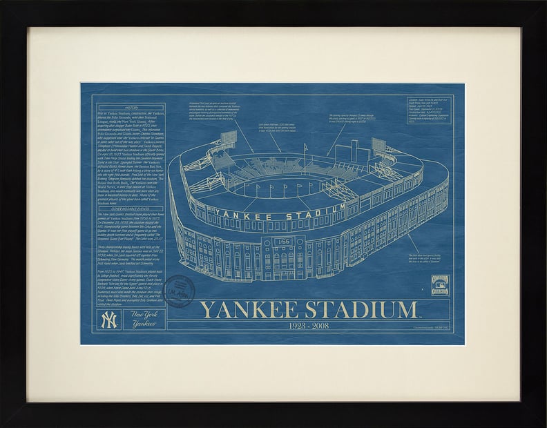 For the Baseball Fan: A Ballpark Blueprint
