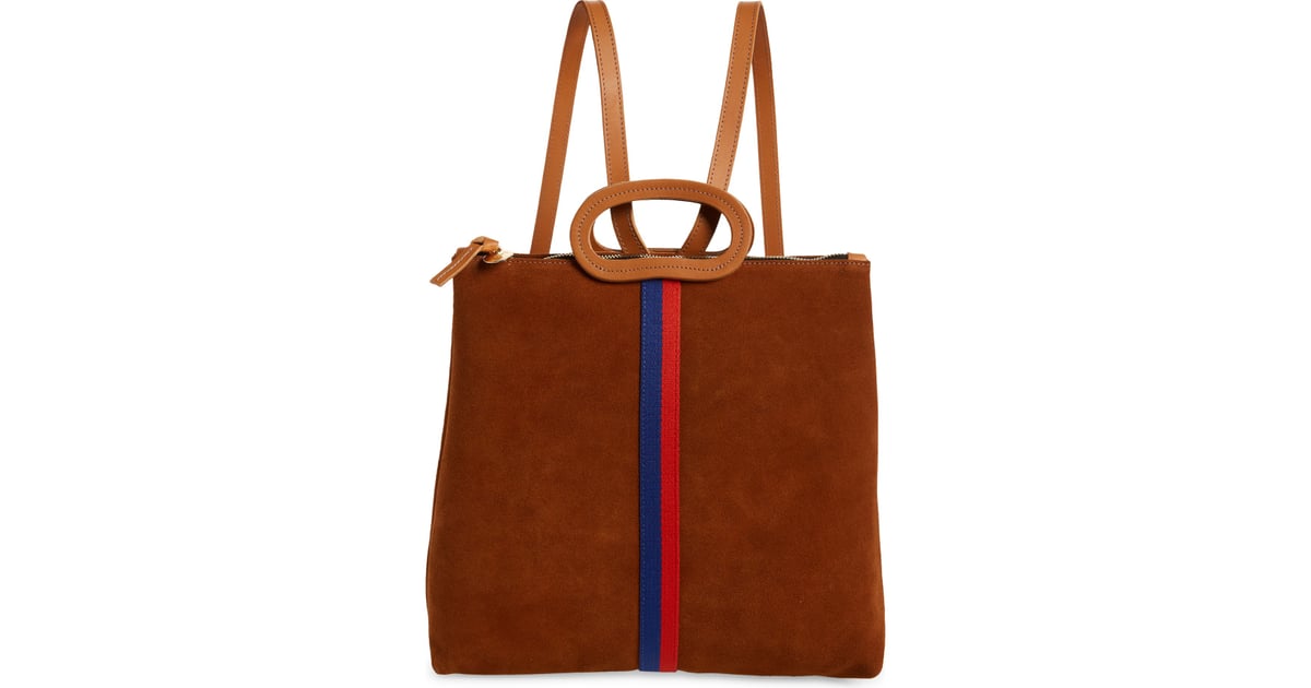 Marcelle online suede backpack