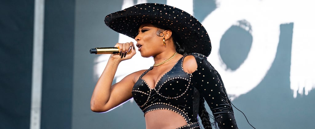 Megan Thee Stallion's Cowgirl Chic Rhinestone Bodysuit