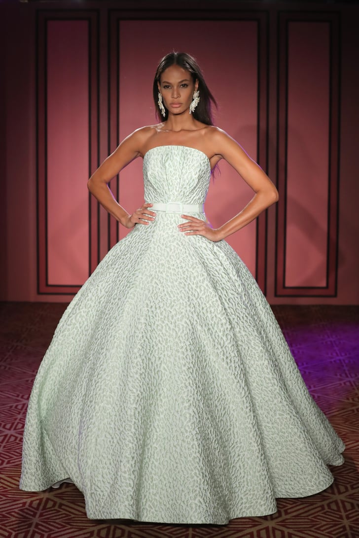 This Brandon Maxwell Dreamy Bridal Gown Looked Stunning on Joan Joan