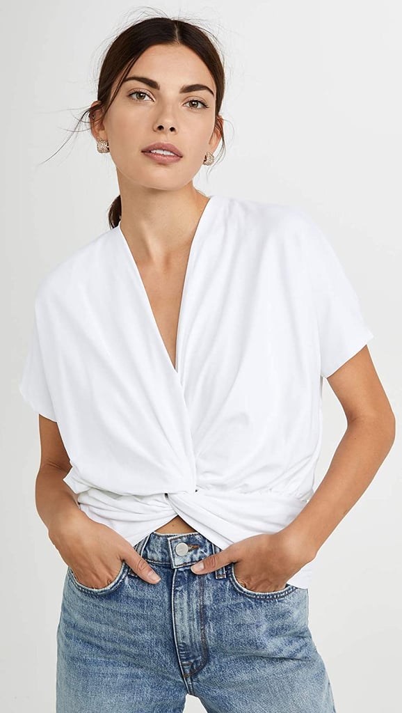 Susana Monaco Twist Front Dolman Top