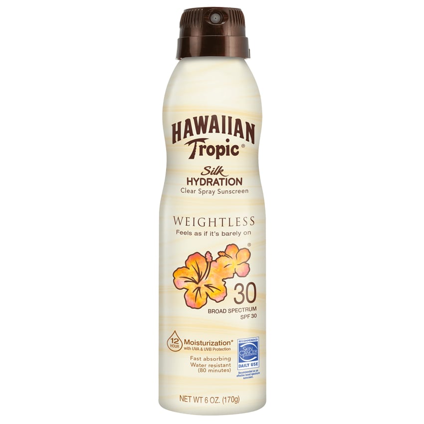 Hawaiian Tropic Silk Hydration Weightless Clear Sunscreen Spray