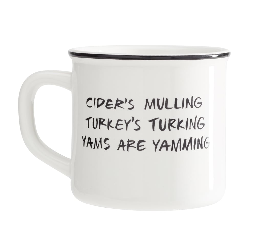 Pottery Barn Friends Thanksgiving Turkey Mug