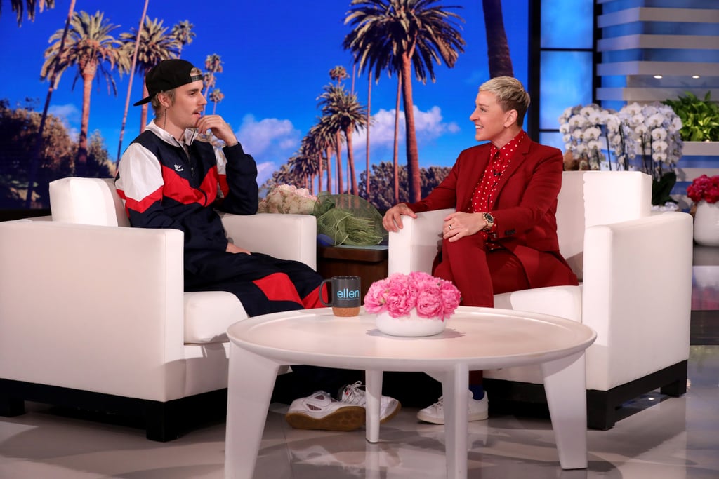 Justin Bieber Talks About Wife Hailey On The Ellen Show Popsugar