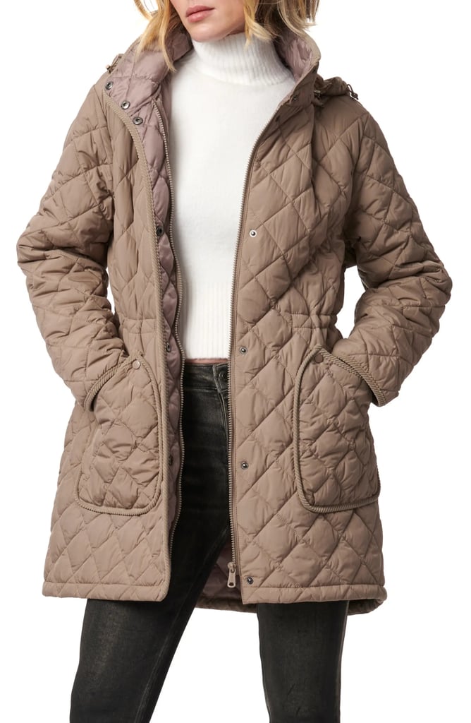 Best Diamond-Quilted Puffer Coat