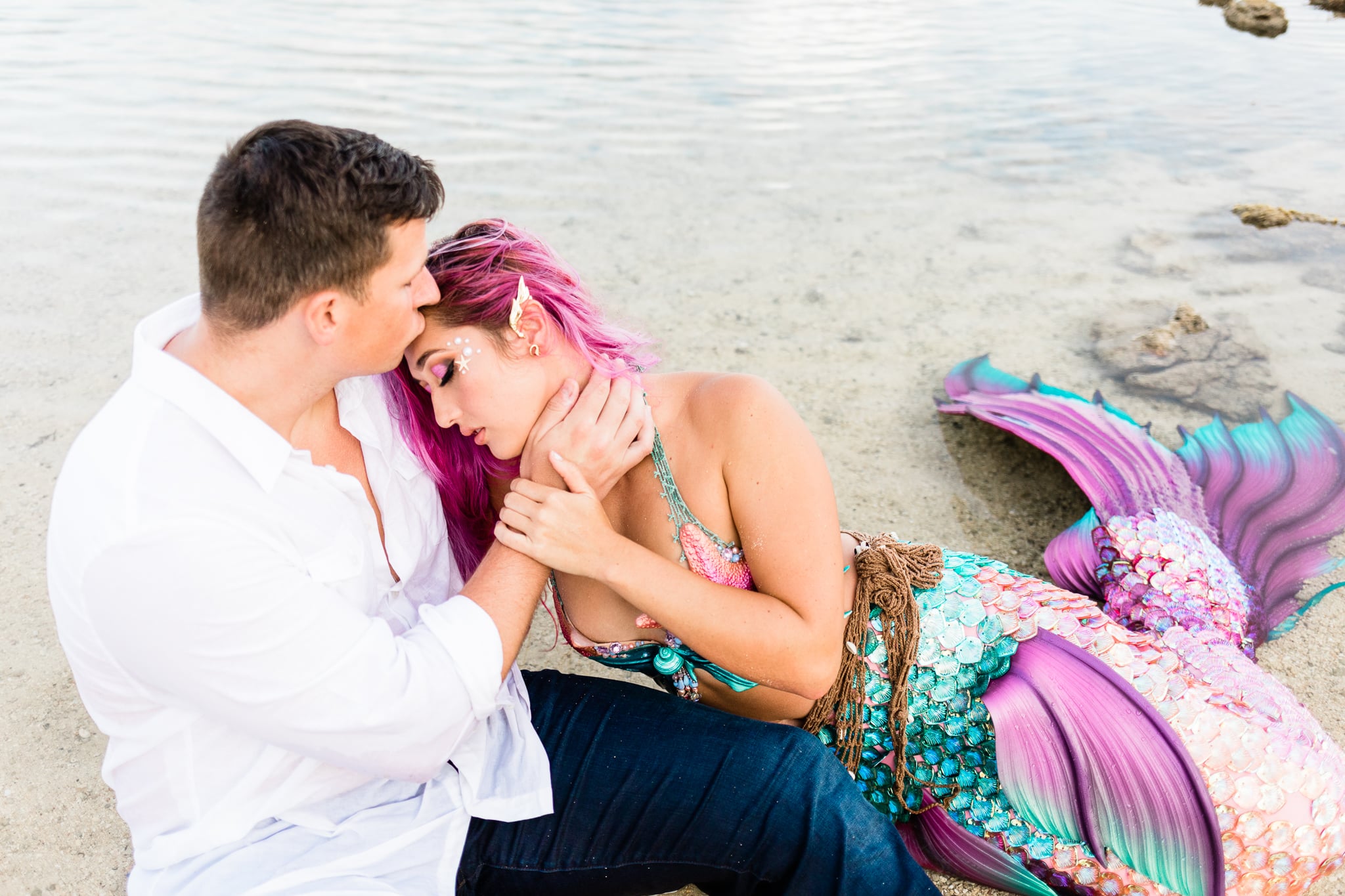 A Couple's Sexy Mermaid-Themed Photo Shoot | POPSUGAR Love & Sex