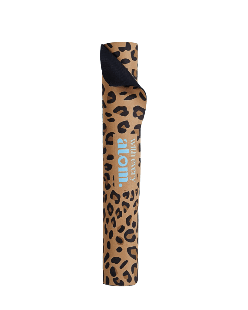 With Every Atom Leopard-Print Yoga Mat