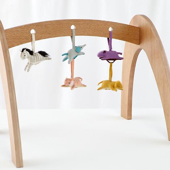 wooden arch baby gym