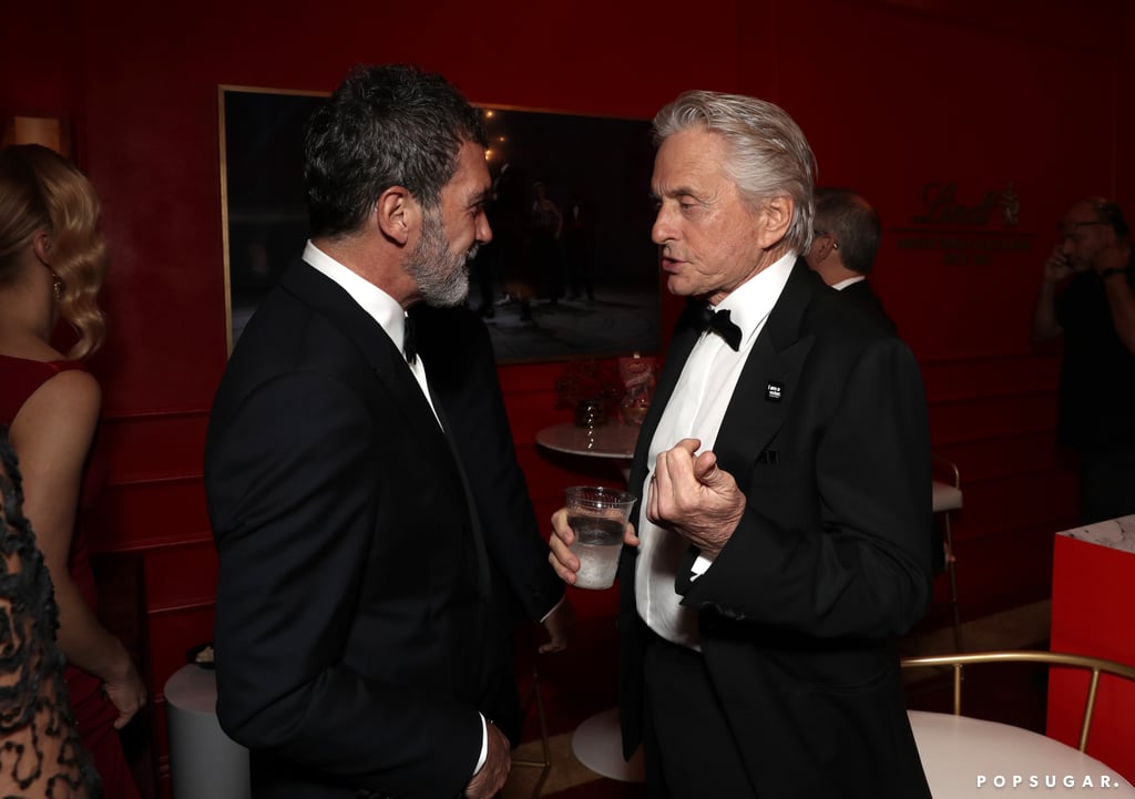 Pictured: Antonio Banderas and Michael Douglas