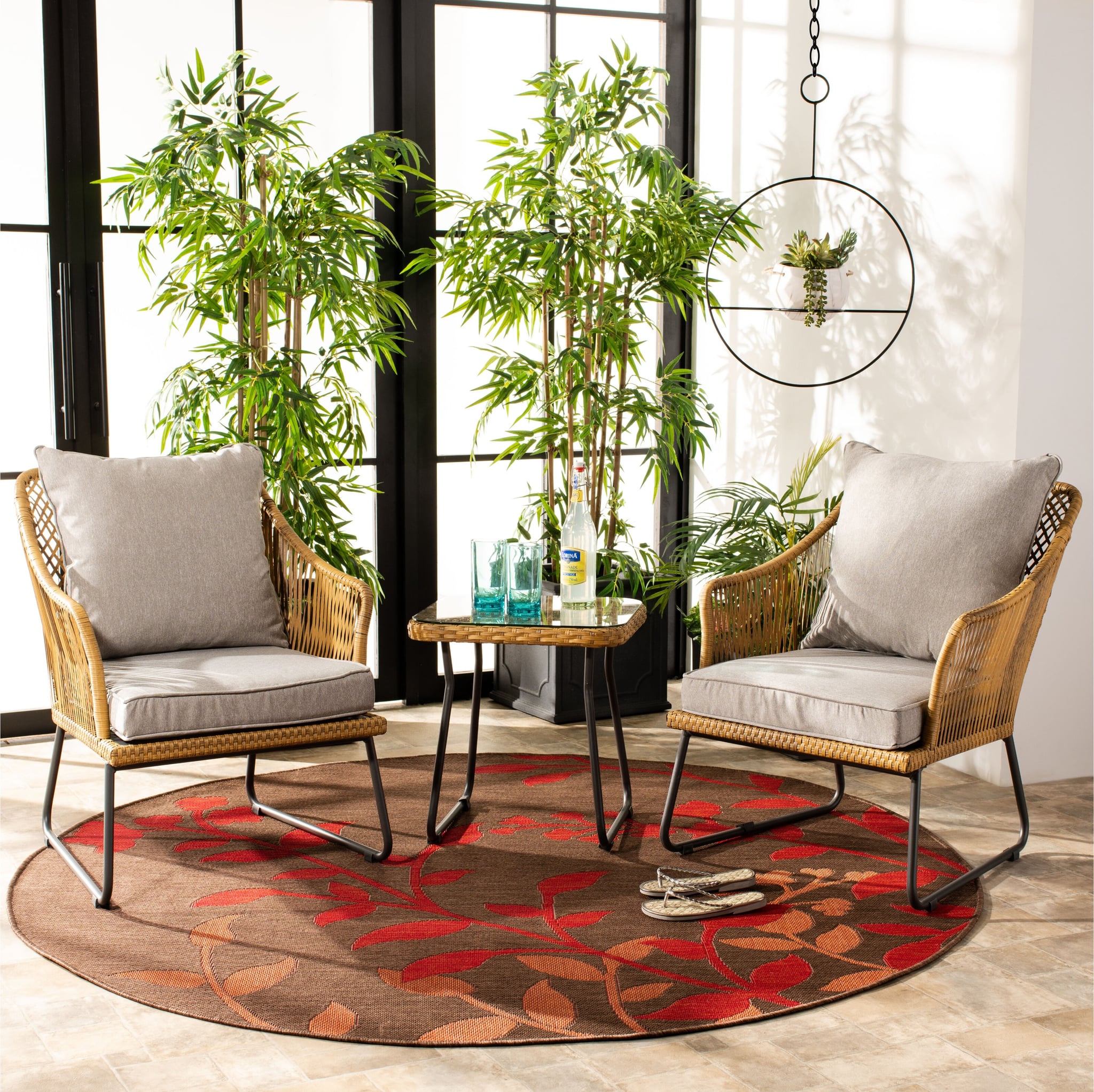 kordell 11 piece rattan