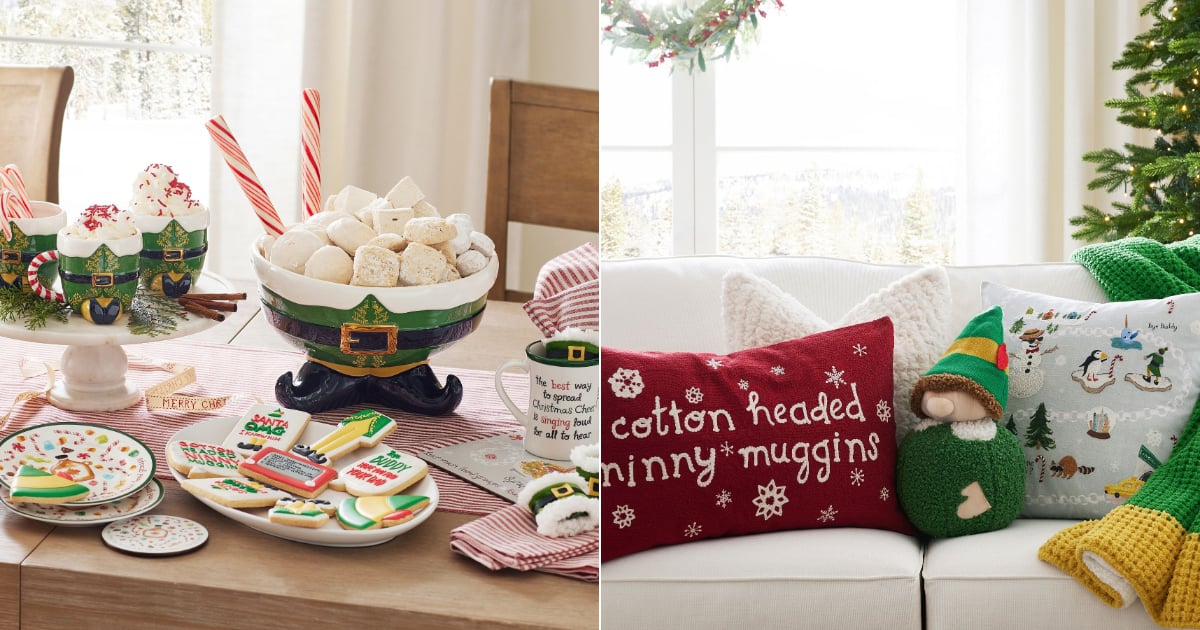 Pottery Barn's 'Elf' Home Collection Is a Burst of Holiday Cheer