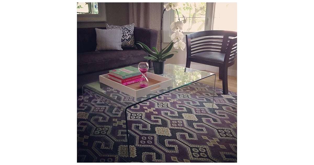 The find this large area rug. HomeGoods Decor POPSUGAR Home Photo 96