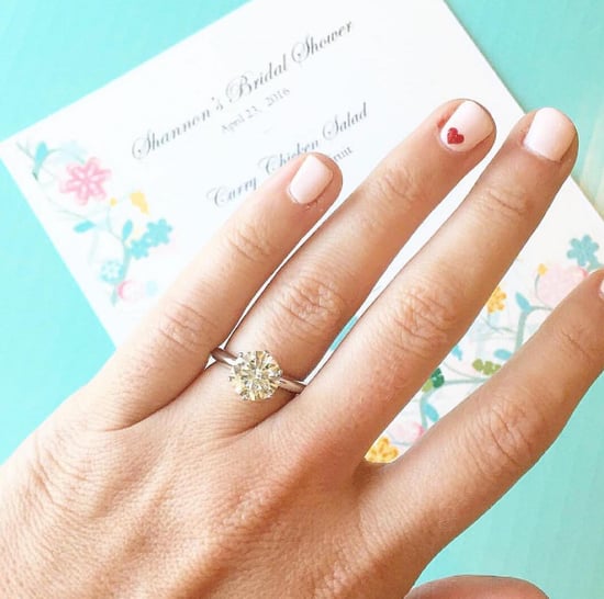 Bridal Shower Nail Art Ideas