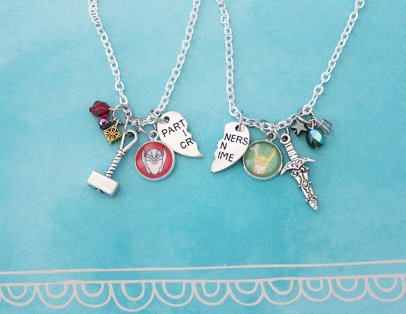 Thor and Loki BFF Necklaces