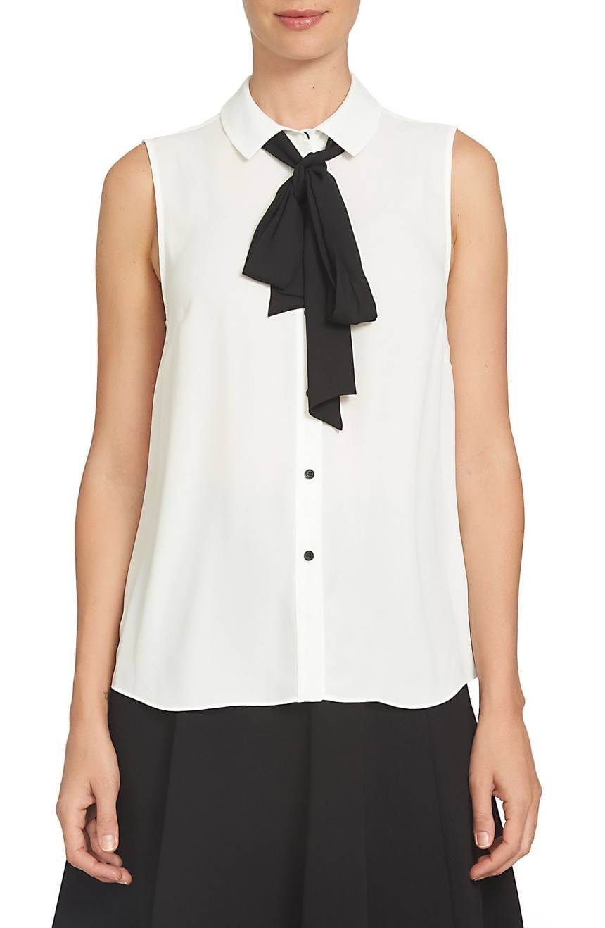 CeCe Bow Tie Blouse | Hope Hicks's Most 