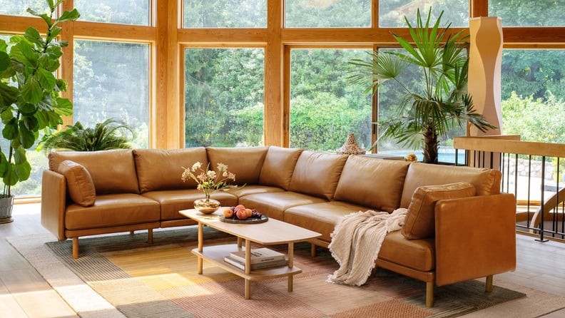 Best Leather Sectional From Burrow on Sale For Memorial Day