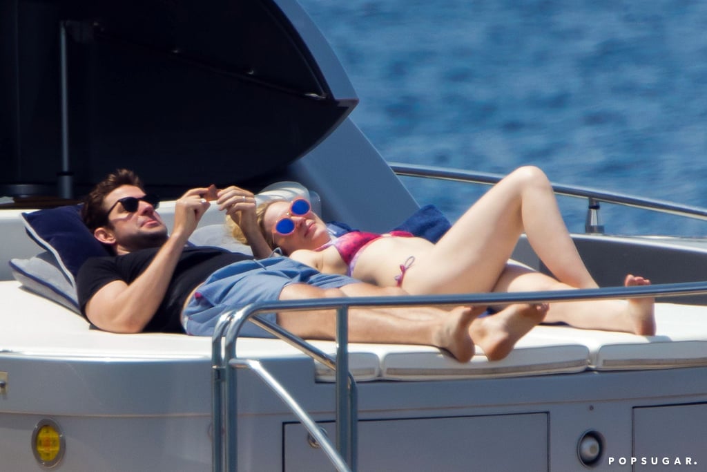 John Krasinski and Emily Blunt at the Beach in Italy 2017