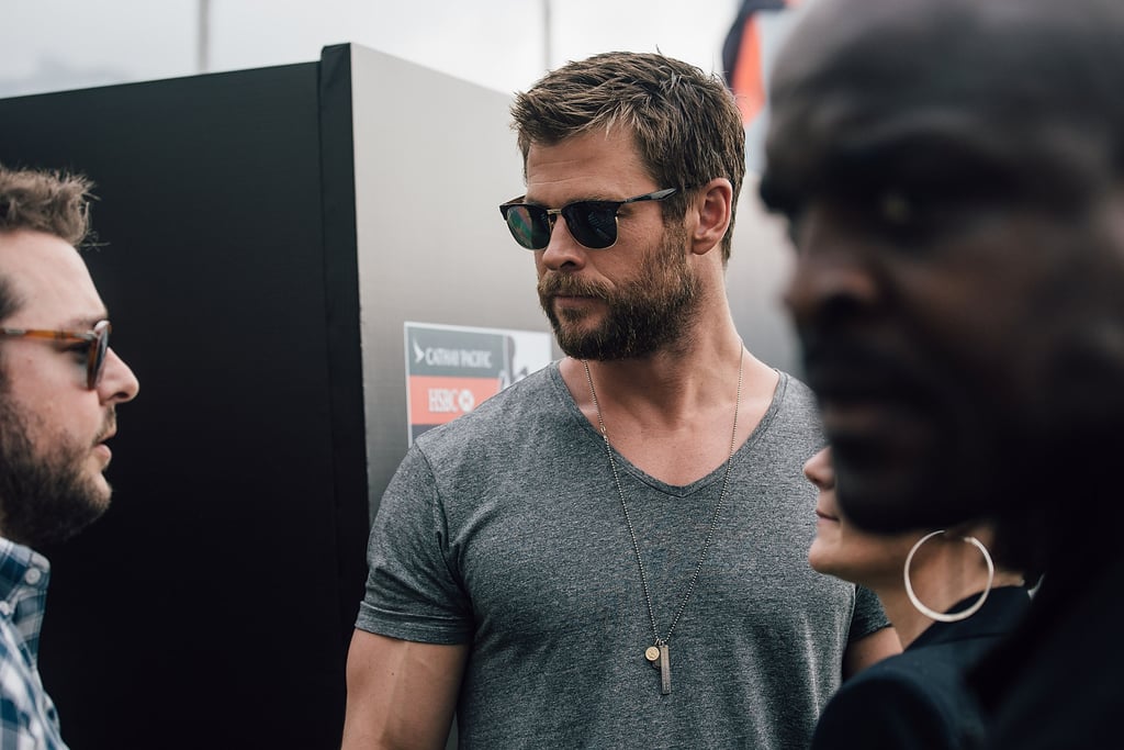 Chris Hemsworth and Hong Kong Rugby Team April 2016