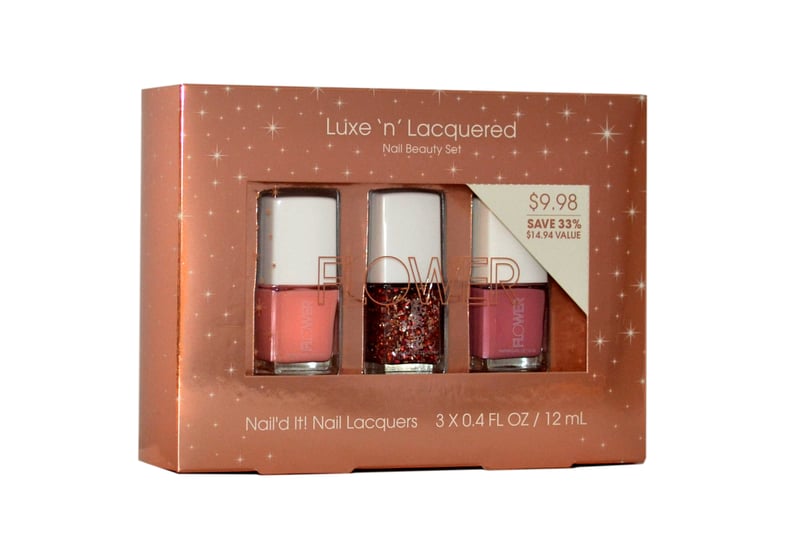 Flower Luxe 'n' Lacquered Nail Beauty Set