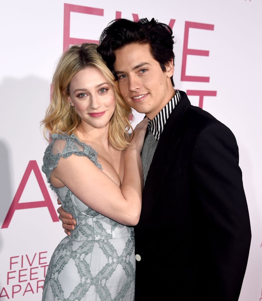 Cole Sprouse and Lili Reinhart at Five Feet Apart Premiere