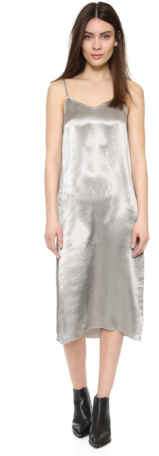 ATM Anthony Thomas Melillo Deep V Slip Dress
