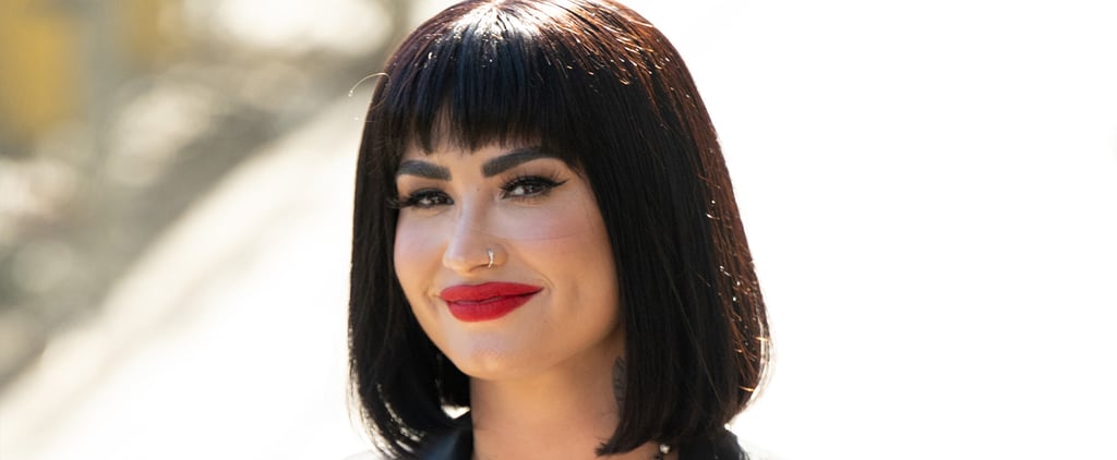 Demi Lovato's Bob and Blunt Bangs in "Substance" Music Video