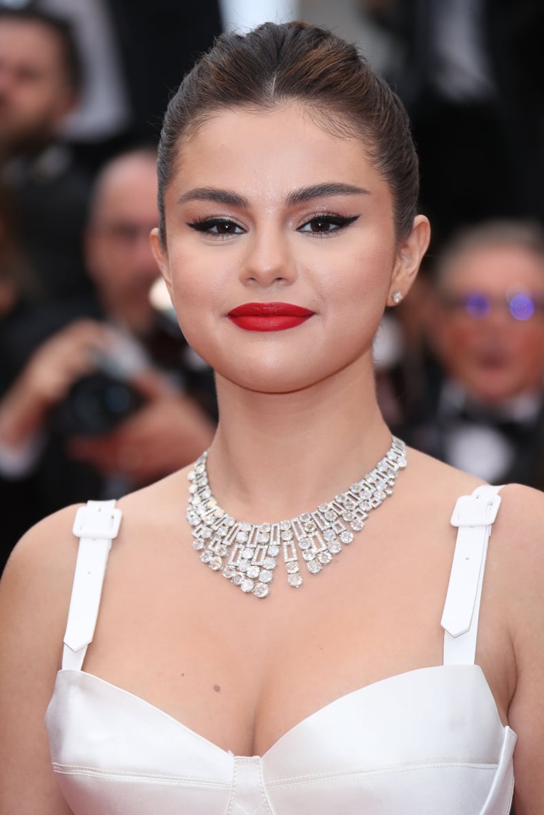 Selena Gomez's Dramatic Cat Eye in May 2019