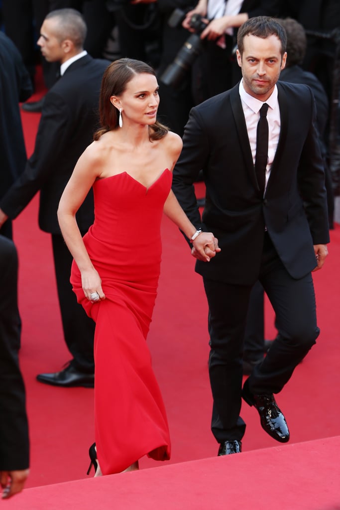 Natalie Portman and Benjamin Millepied at Cannes 2015