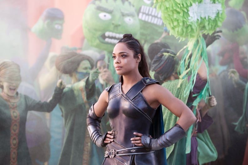 THOR: RAGNAROK, Tessa Thompson as Valkyrie, 2017. ph: Jasin Boland/ Marvel /  Walt Disney Studios Motion Pictures /Courtesy Everett Collection