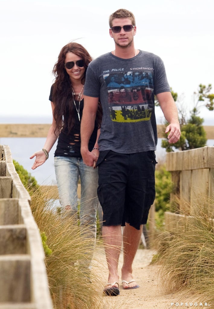 Early 2010: Miley and Liam Begin to Spend Time Together in Public