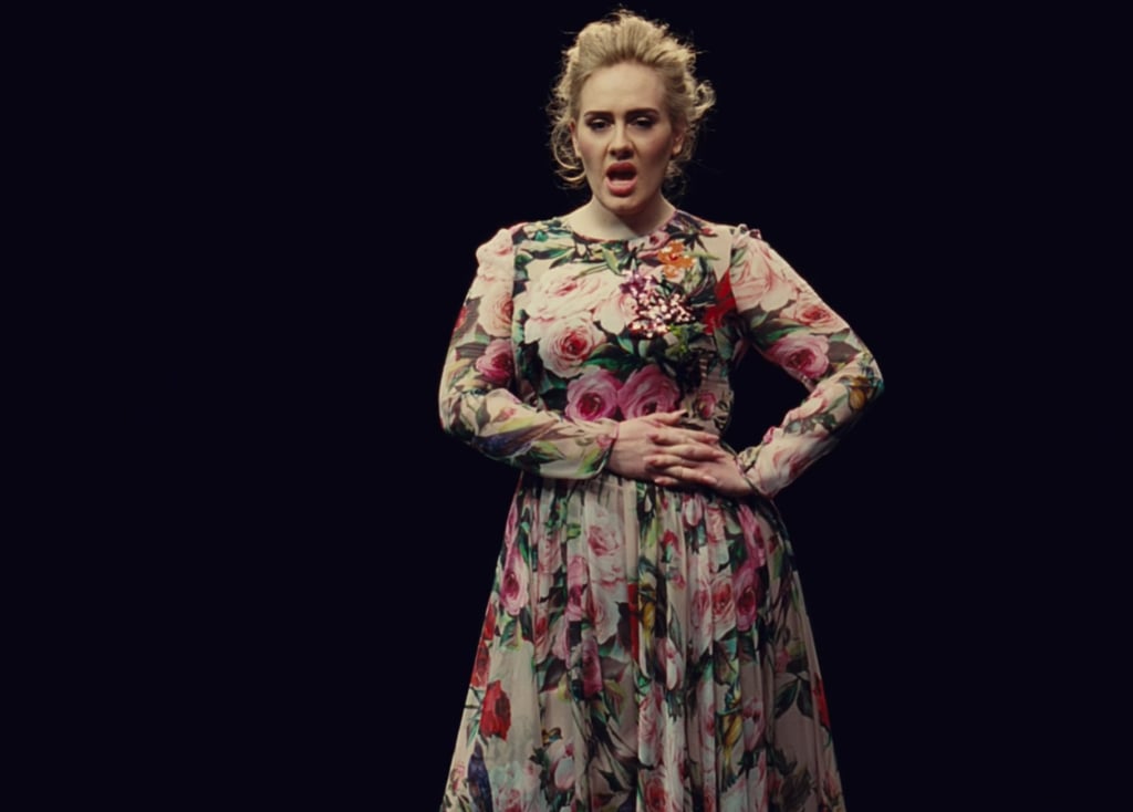 Adele S Dolce Gabbana Gown In Send My Love Video Popsugar Fashion