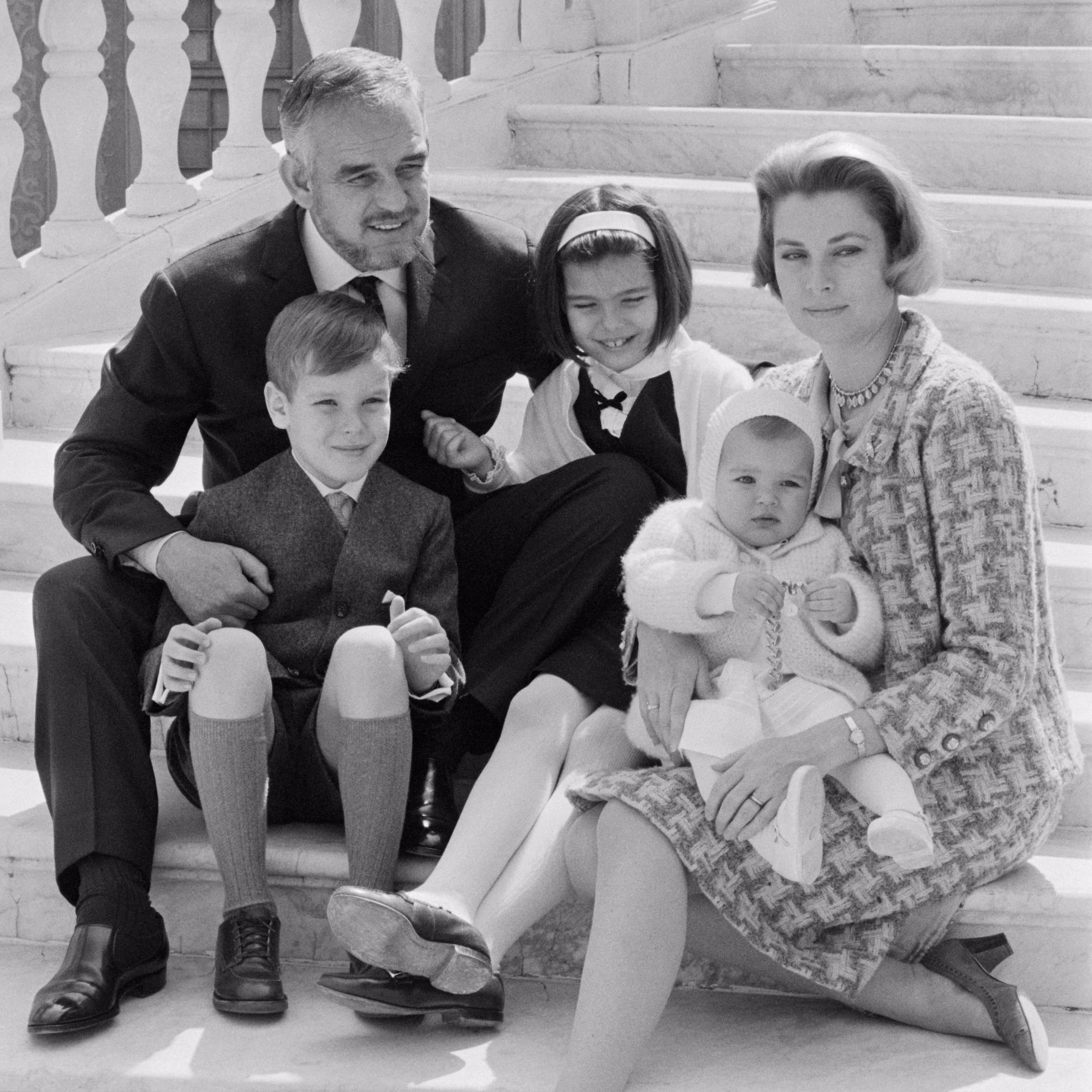 Grace Kelly And Prince Rainier Iii Family Photos Popsugar Middle East Celebrity And Entertainment