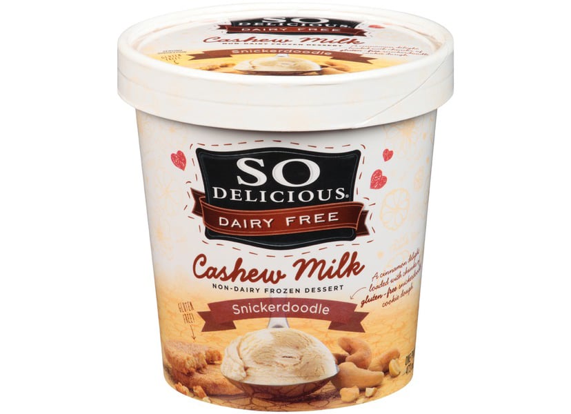 So Delicious Cashew Milk Snickerdoodle Non-Dairy Frozen Dessert ($7)