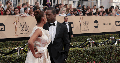 Sterling K. Brown at the 2017 SAG Awards