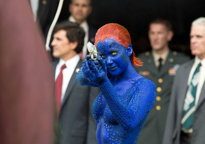 Mystique From X Men Days Of Future Past 5 Ways To Be A Jennifer Lawrence Character For Halloween Popsugar Entertainment Photo 5