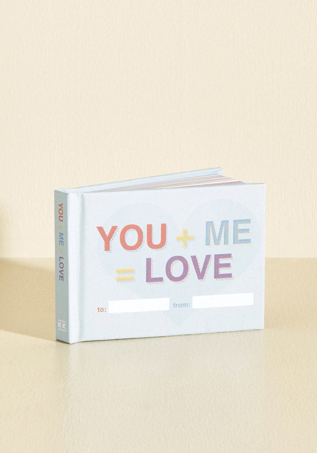 You + Me = Love Book