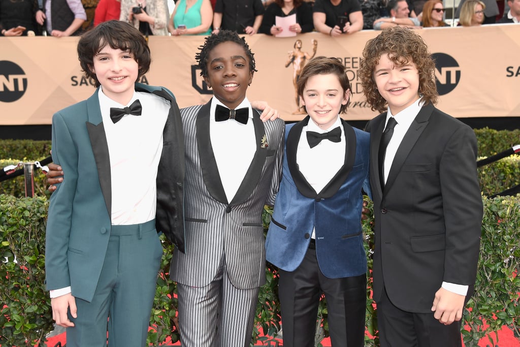 Stranger Things Cast at the 2017 SAG Awards | POPSUGAR ...