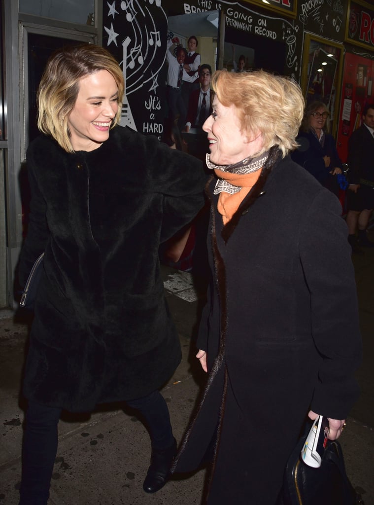 Sarah Paulson Holland Taylor Date Night December 2015