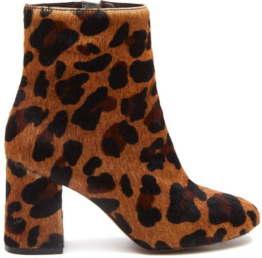 Matisse Leopard Print Grove Leather Boots