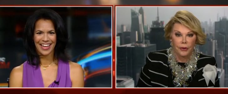 Joan Rivers Ends CNN Interview With Fredricka Whitfield | PS Celebrity