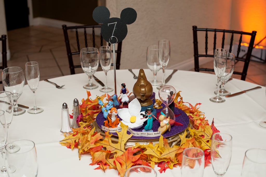 Fall Wedding With Disney Centerpieces Popsugar Love And Sex Photo 35 9470
