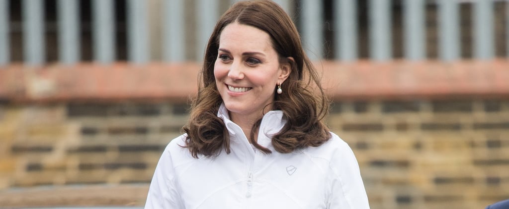 Kate Middleton Wearing Pearl Earrings