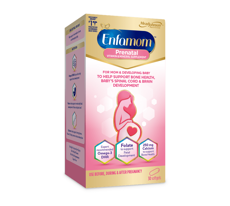 A Great Prenatal: Enfamil Enfamom Prenatal Vitamins with DHA