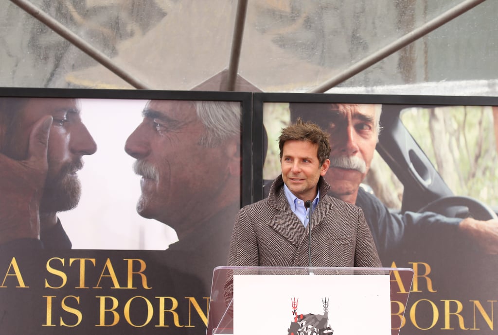 Lady Gaga Bradley Cooper at Sam Elliott's Handprint Ceremony